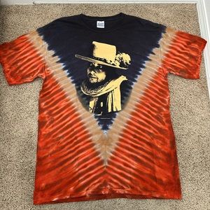 Bob Dylan Tie Dye Graphic T-Shirt  Size L